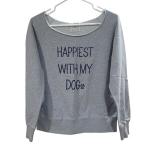 The Happiest Collection,Happiest with my dog sweatshirt,100% Cotton